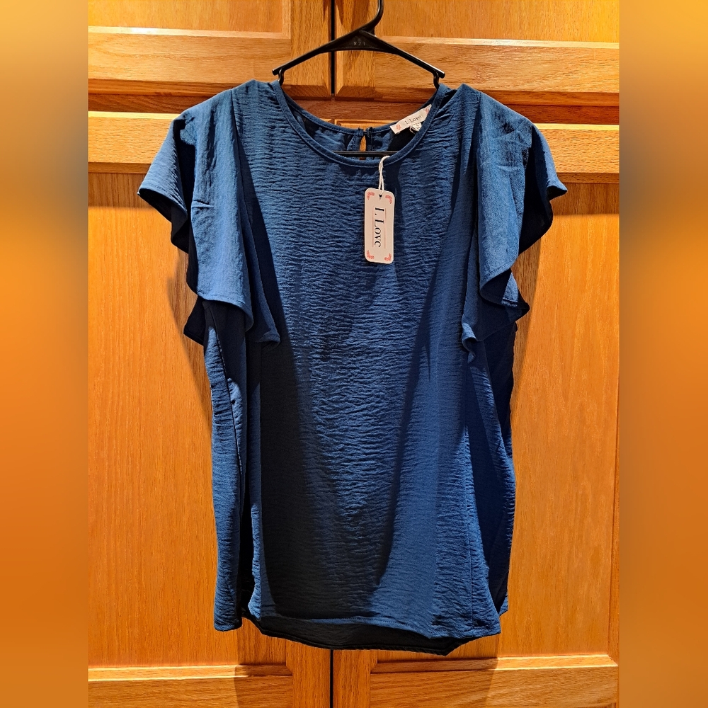 Blue blouse